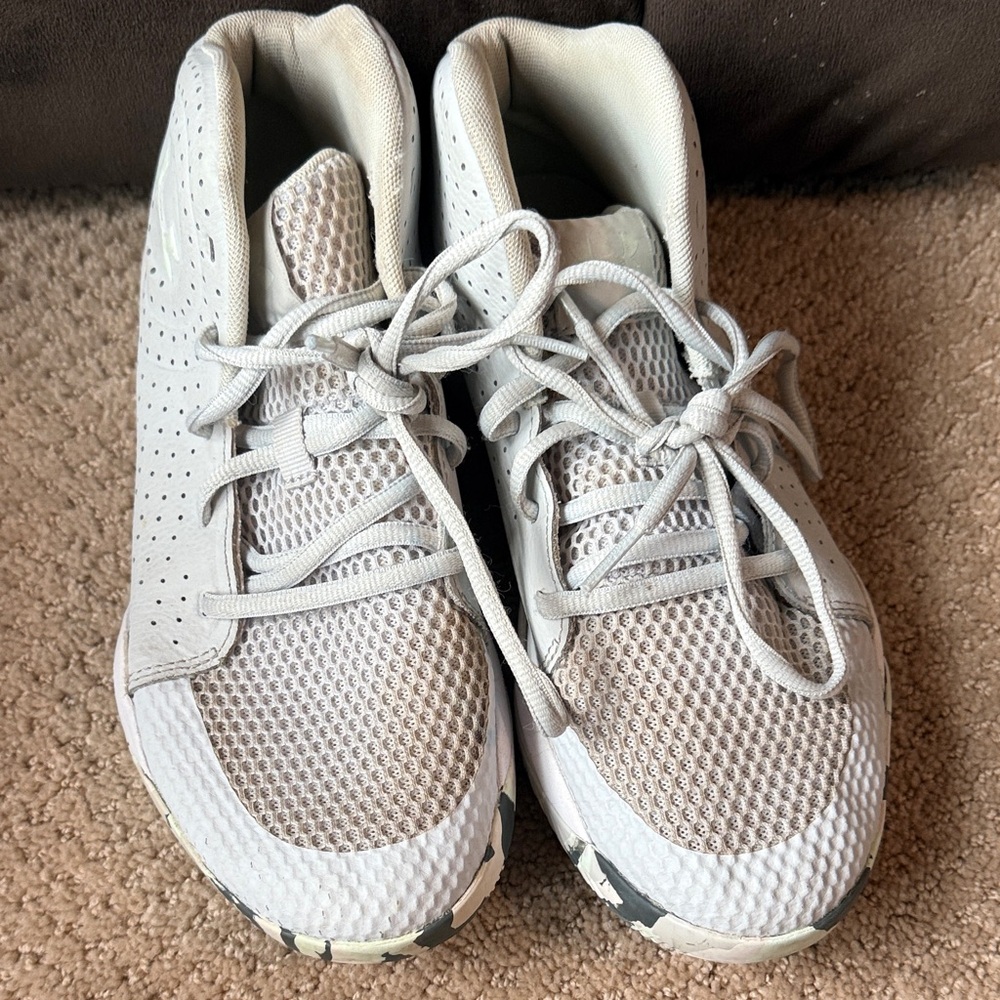 Under Armour Kids White Sneakers
